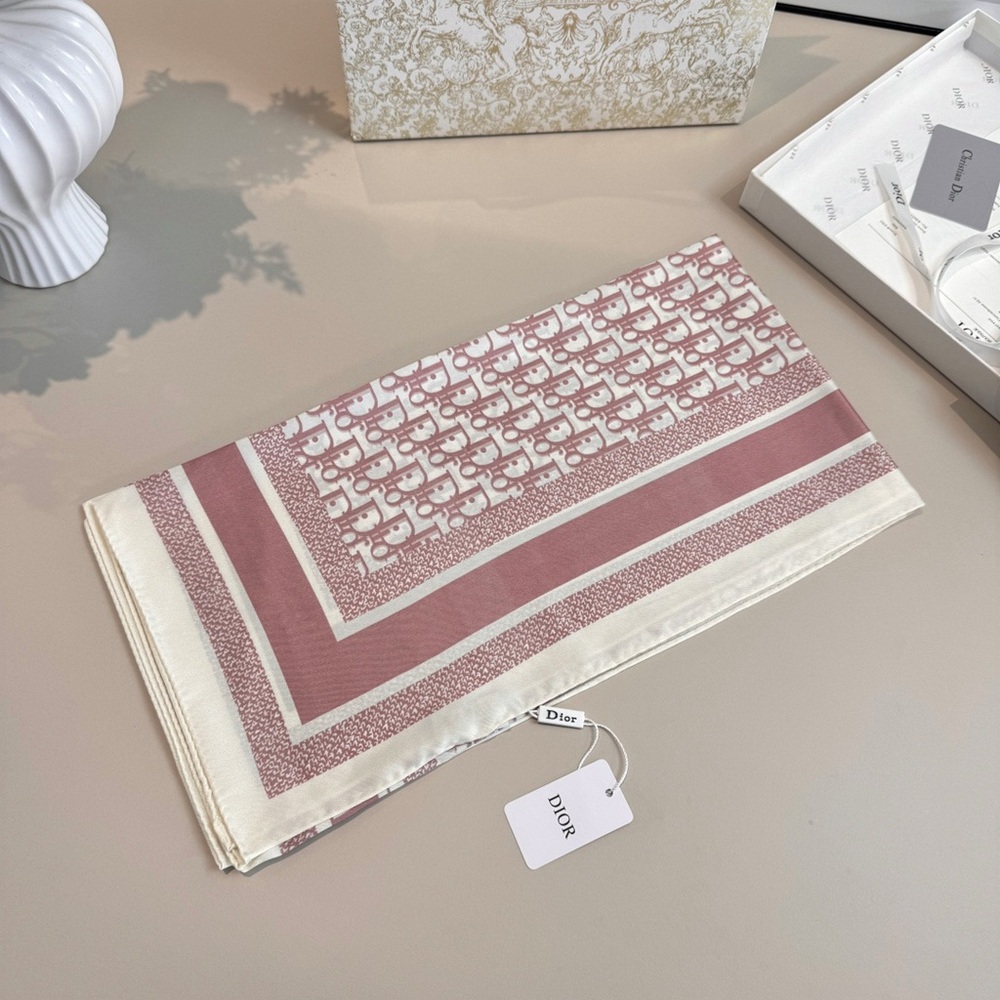 Dior Silk Square Scarf - Picture 4 of 8